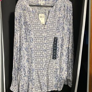 Lucky Brand size 3x blouse